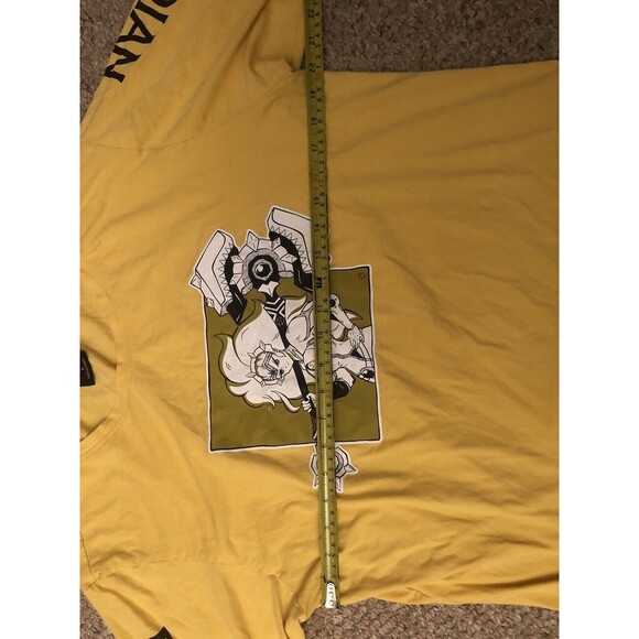 Dota 2 Long Sleeve Lg Yellow T Shirt DawnBreaker Solar Guardian Made in Serbia - Picture 8 of 11
